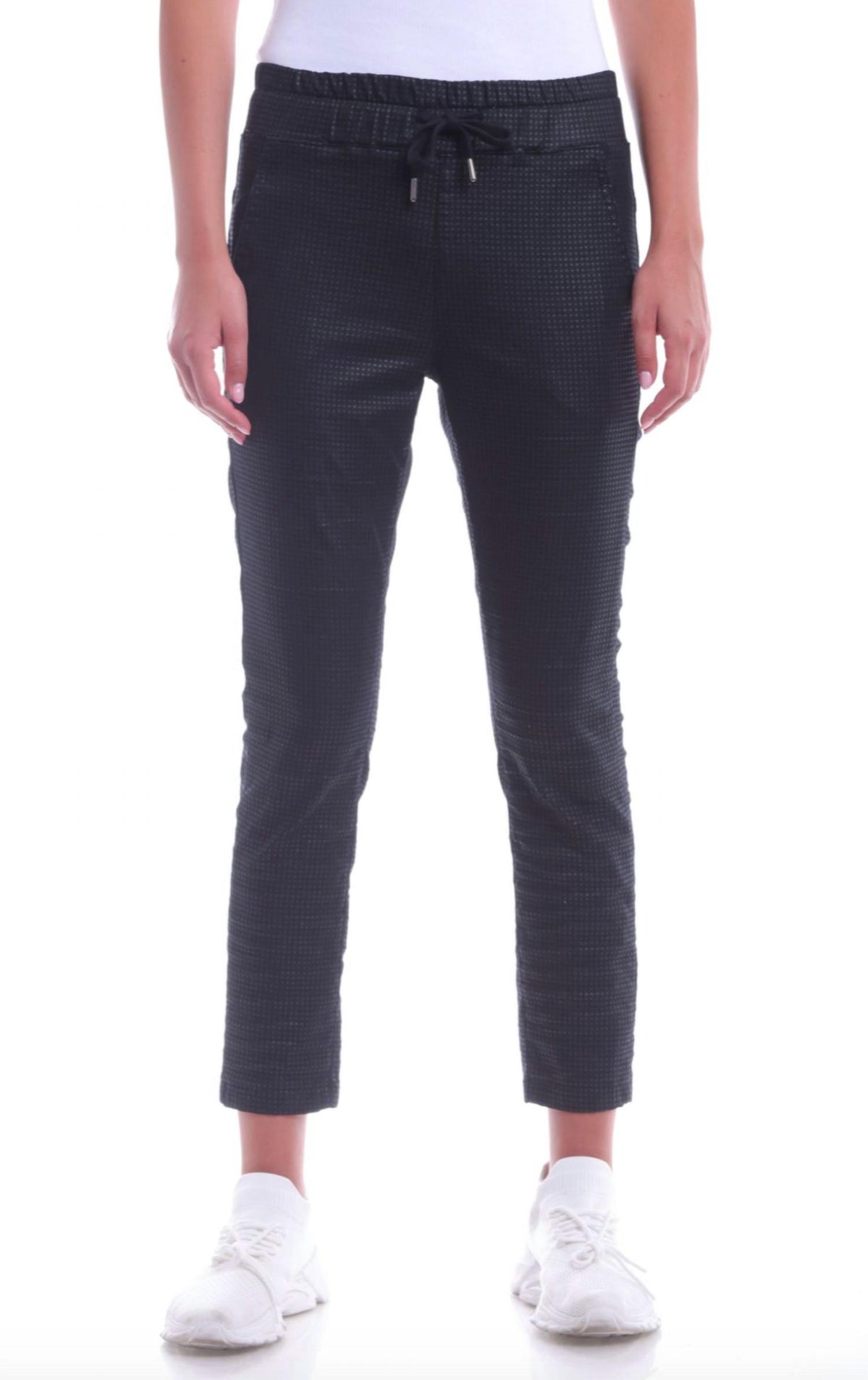Bianco - Textured Jogger Pants