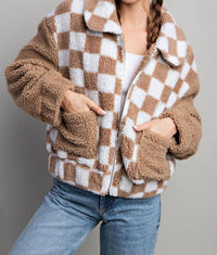 Bibi - Calli Checkered Jacket