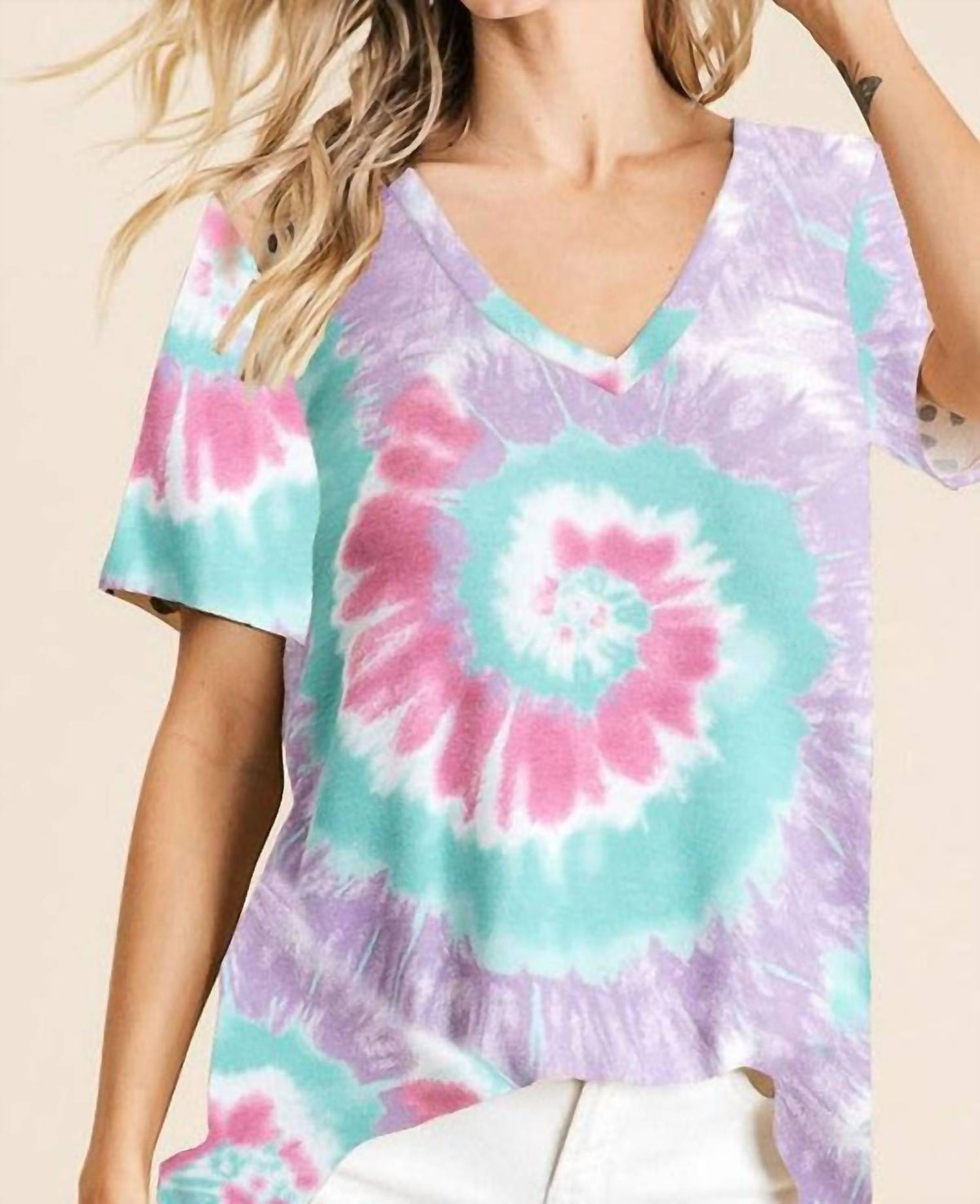 Bibi - Cypress Tie Dye Top