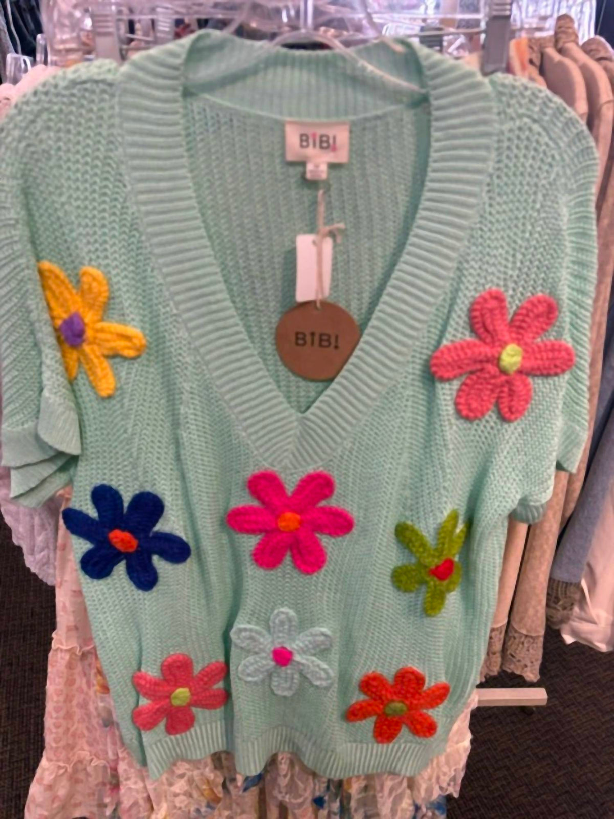 Bibi - green top