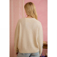 Bibi - Halloween Ghost Pumpkin Button Cardigan