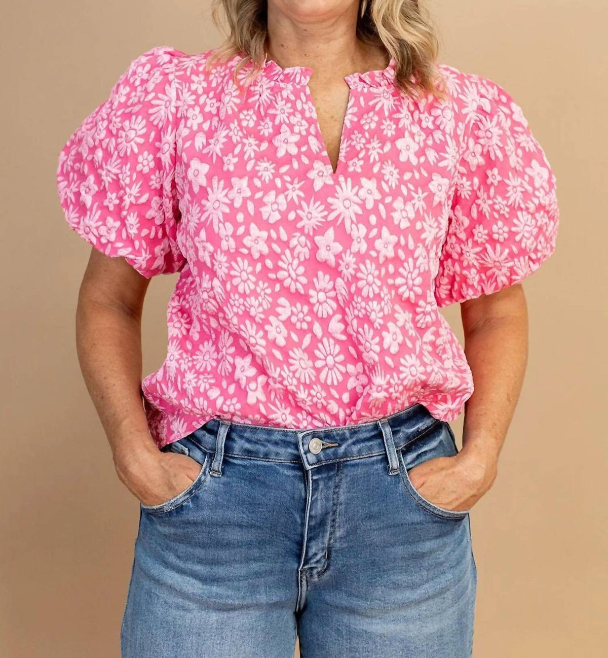 Bibi - Iris Floral Shirt