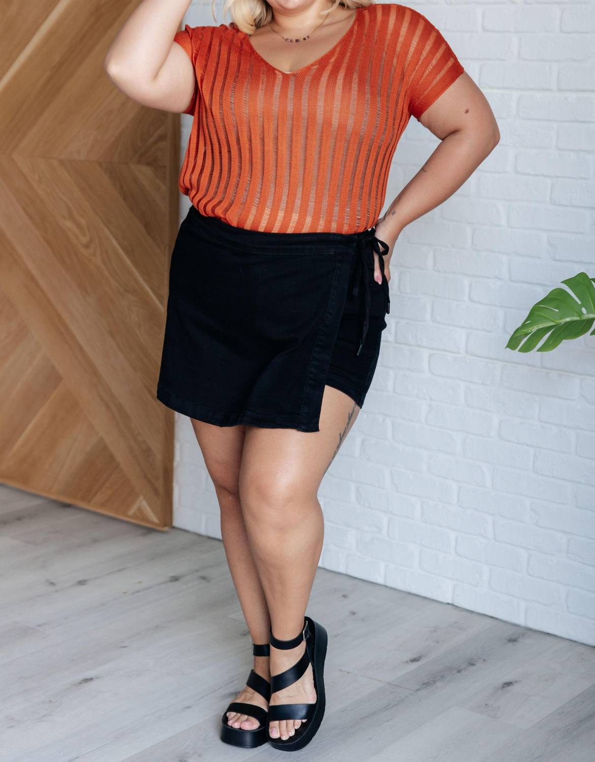Bibi - Loose Open Knit Top
