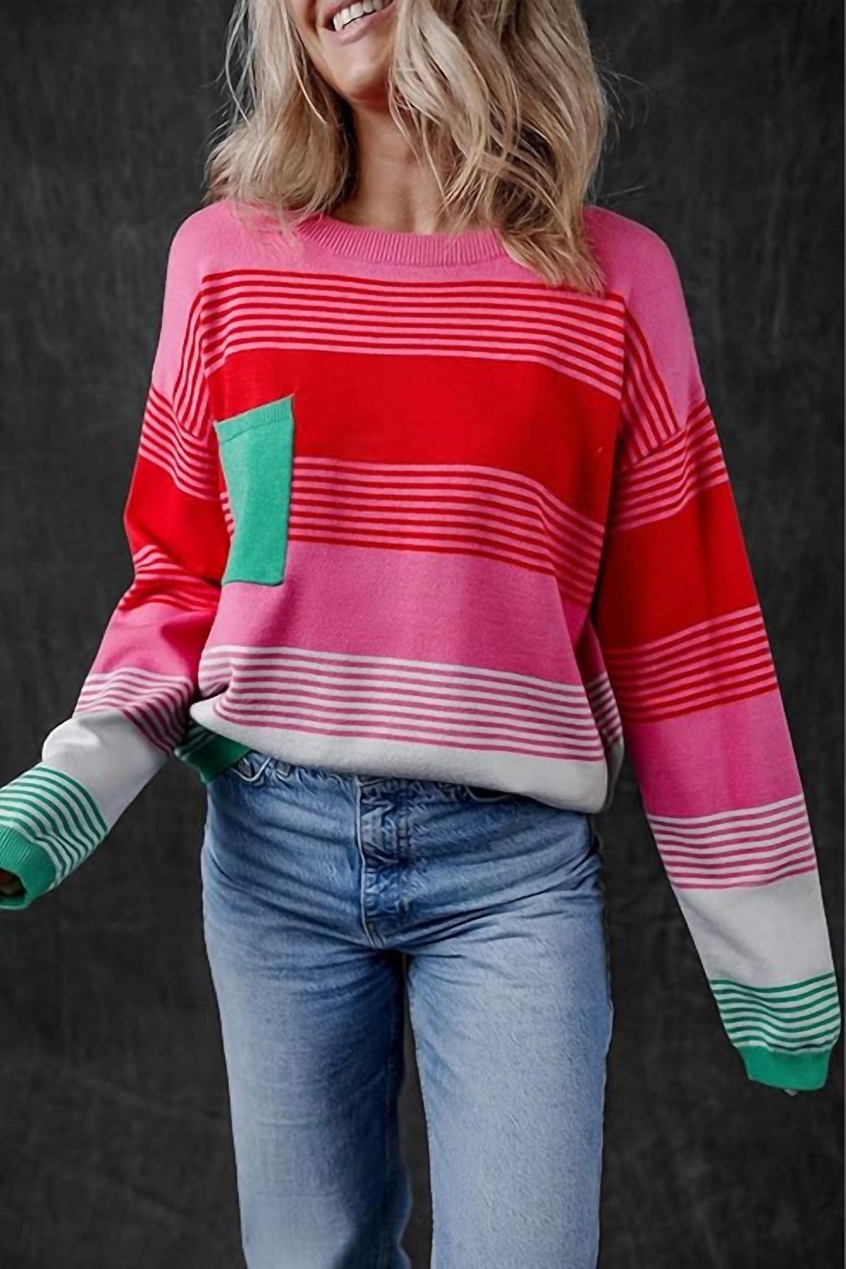 Bibi - Women's Cranberry Ginger Sweater