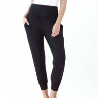 Bijourocks - Bamboo Yoga Pants - black - clothing - directbrandpartner
