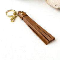 Bijourocks - Nat Brass Tassel Key Chain