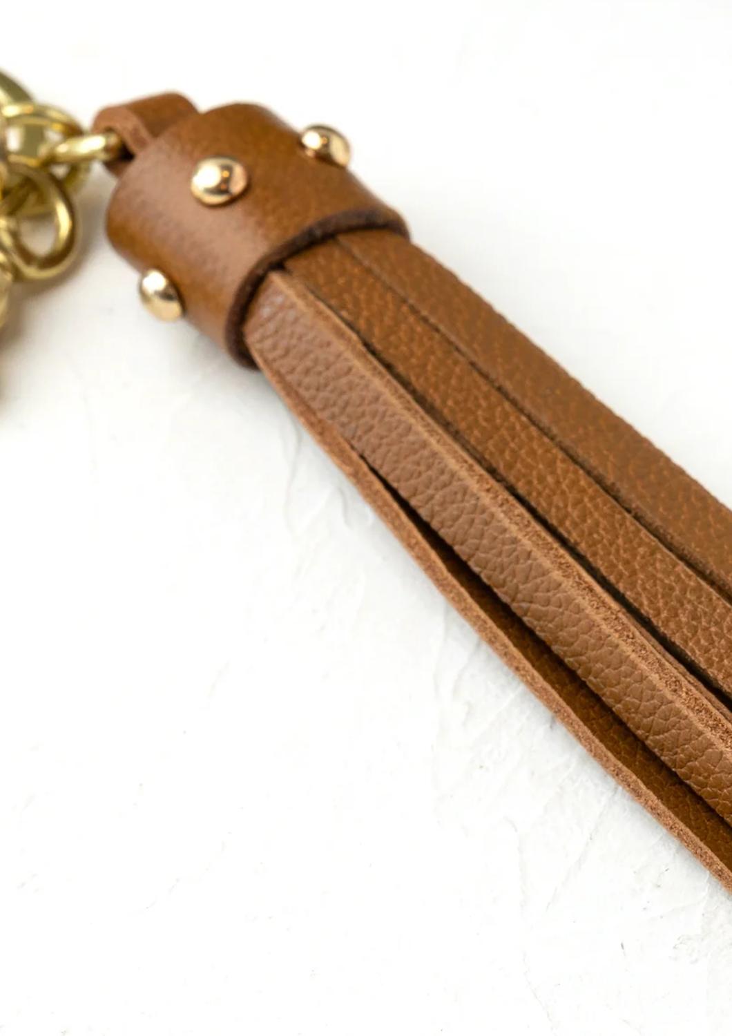 Bijourocks - Nat Brass Tassel Key Chain