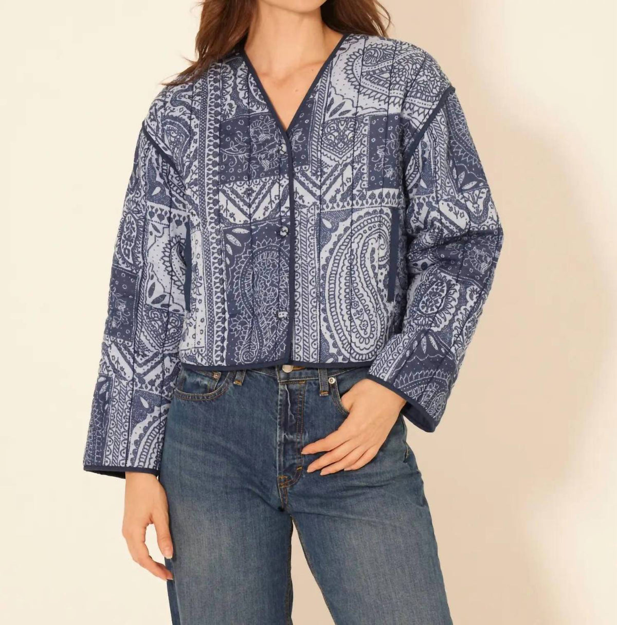 Bila77 - Blanche Paisley Jacket