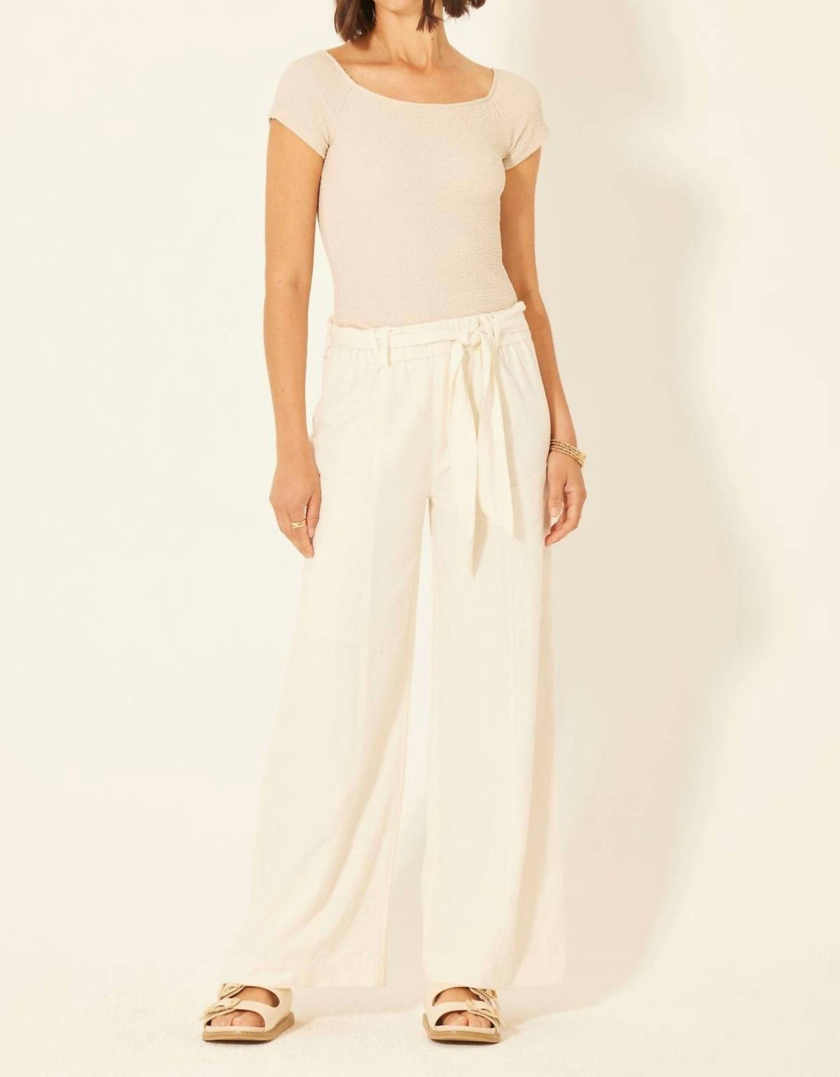 Bila77 - Garnet Tie Front Pant