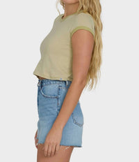 Billabong - Daily Fitted Cropped Tee