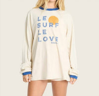 Billabong - Le Love Surf Ringer Tee