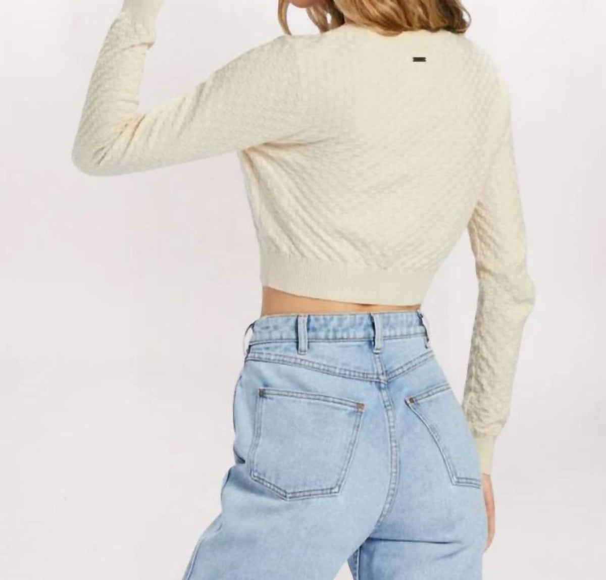 Billabong - Long Sleeve She Dances Crop Cardigan
