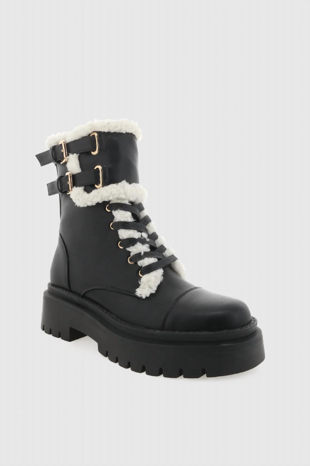 Billini - Women's Ferrel Sherpa Combat Boot