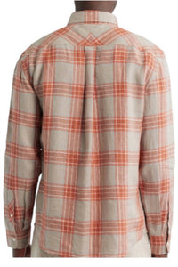 Billy Reid - Bold Plain Linen Wilson Shirt