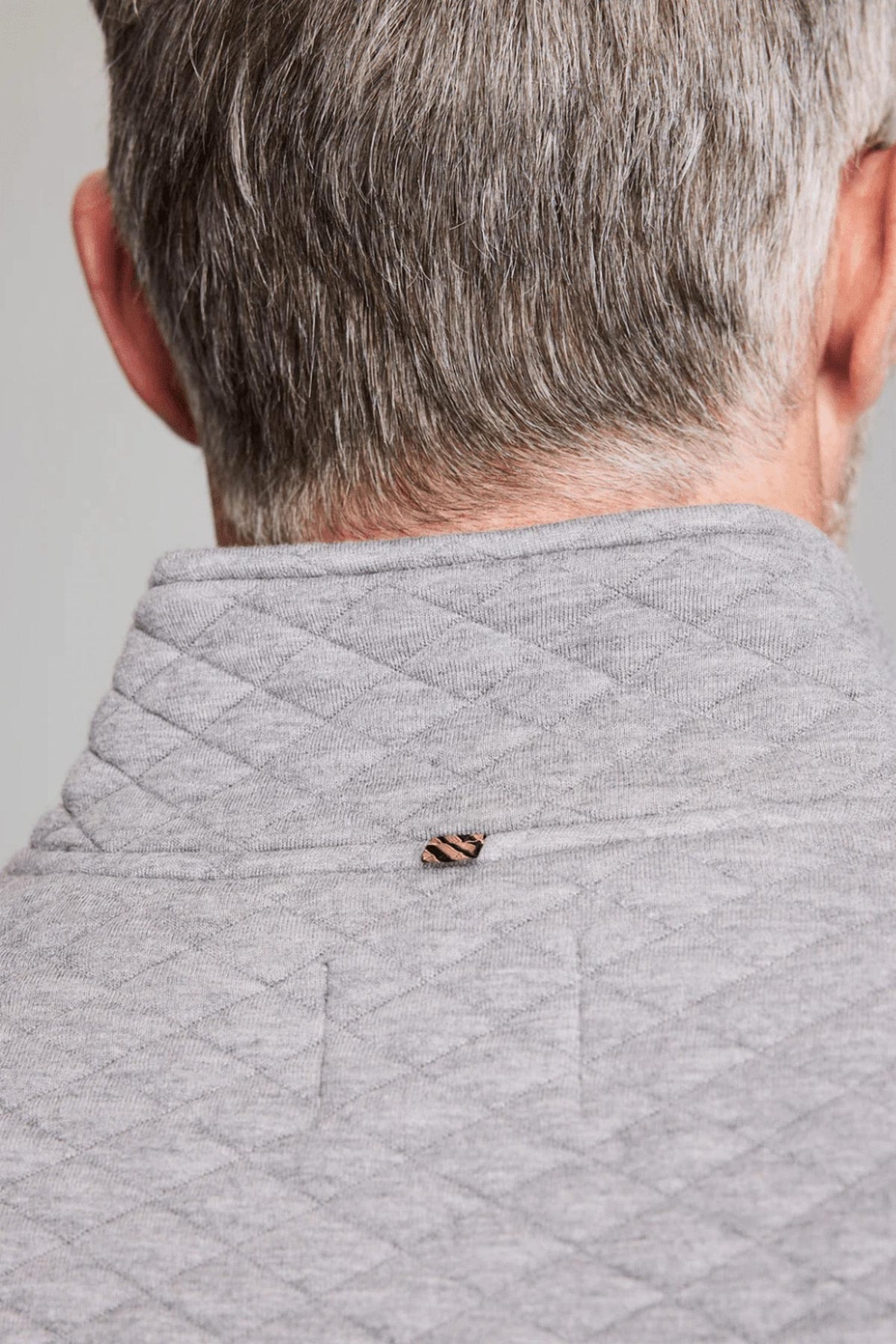 Billy Reid - Diamond Quilt Half Zip Sweater