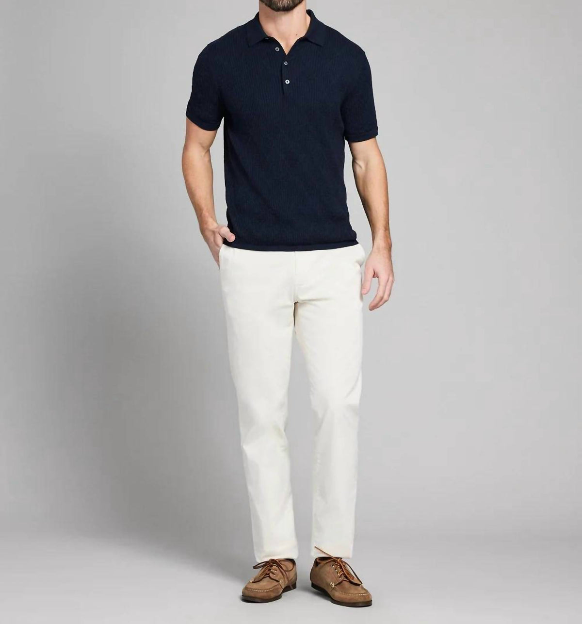 Billy Reid - Diamond Sweater Polo Shirt