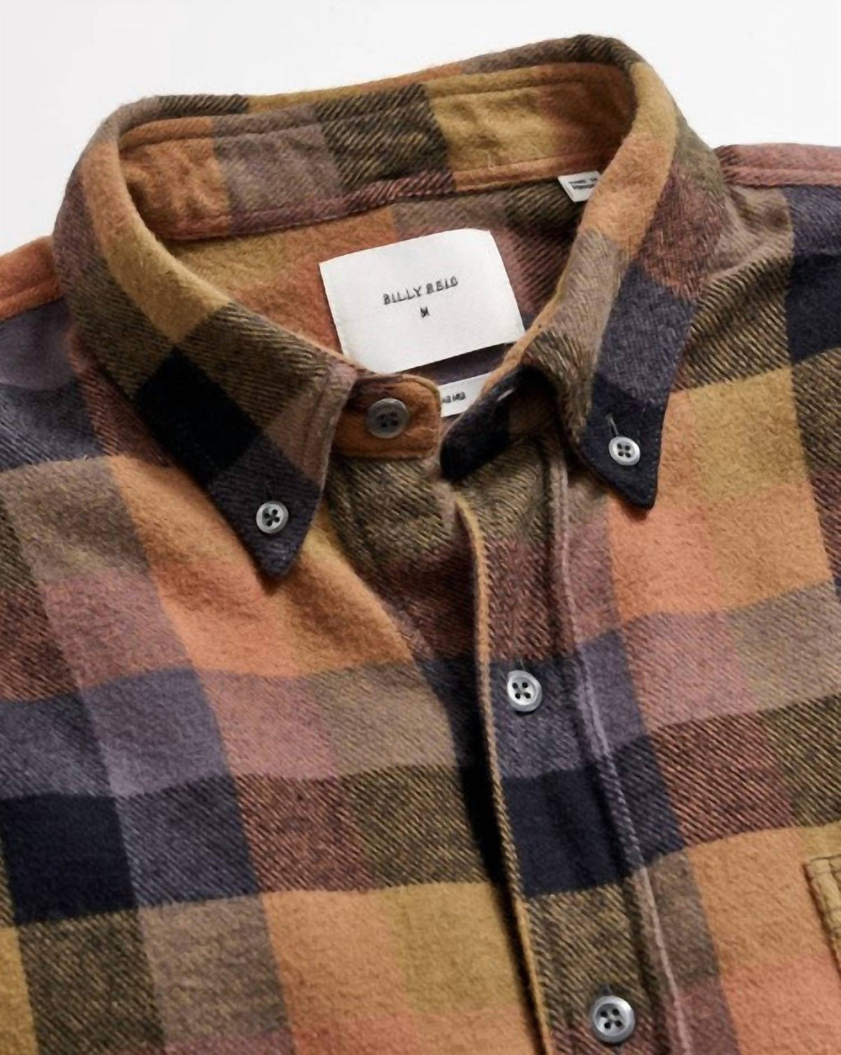 Billy Reid - Men's Plaid Tuscumbia Button Down Shirt