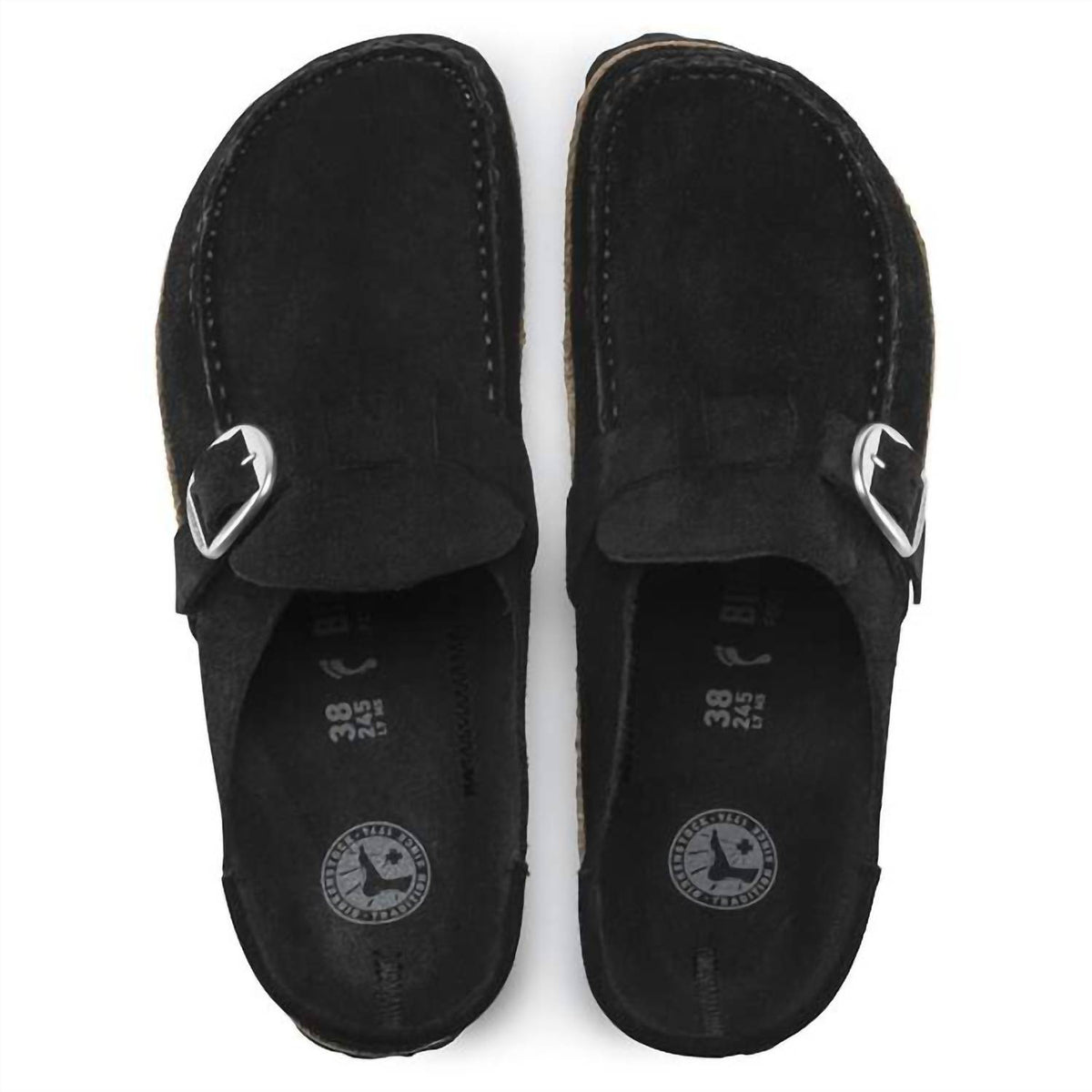 Birkenstock - Unisex Buckley Suede Leather Clogs