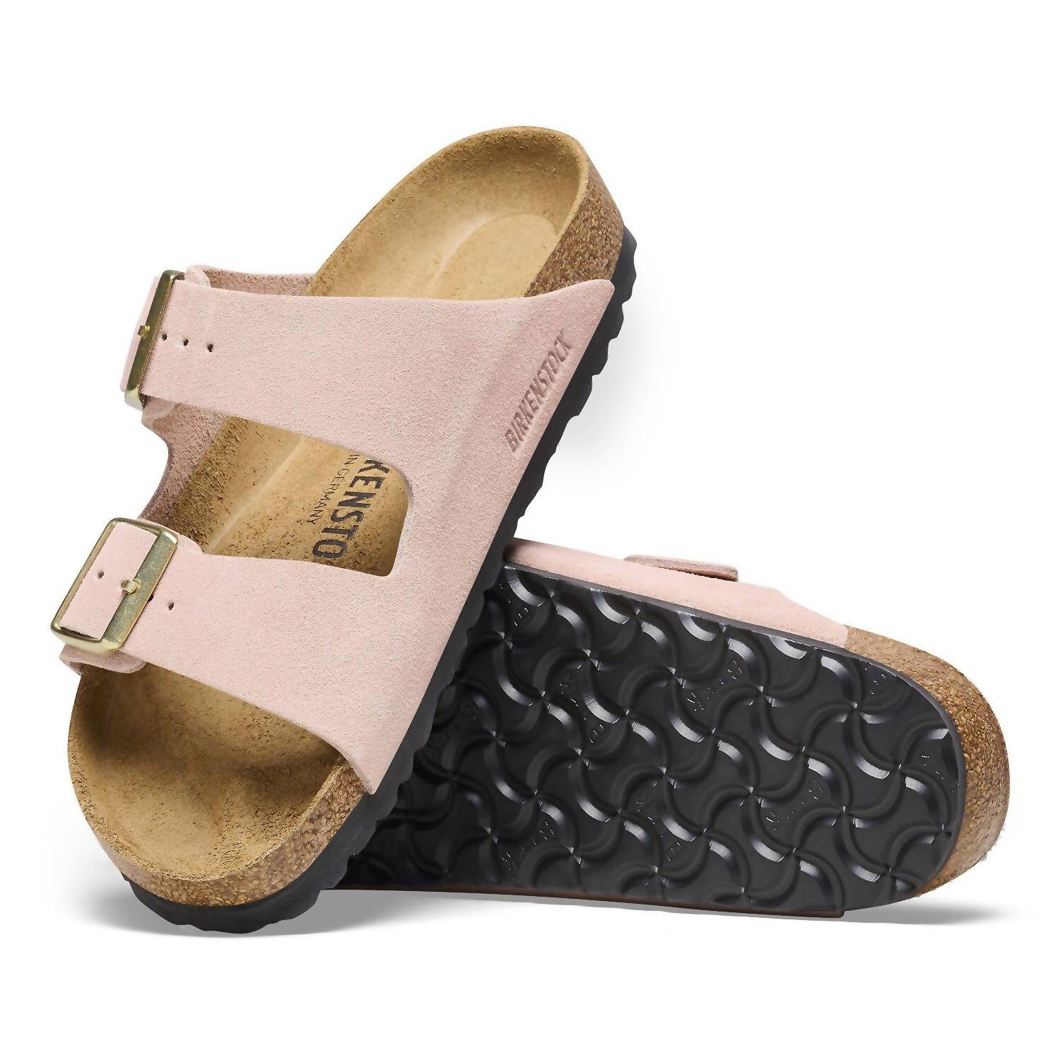 Birkenstock - Women's Arizona Suede Leather Sandal - pink - sandals - shoes