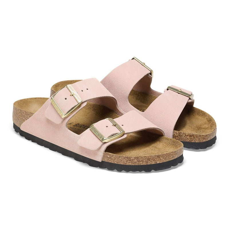 Birkenstock - Women's Arizona Suede Leather Sandal - pink - sandals - shoes