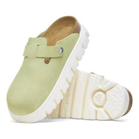Birkenstock - Women's Boston Chunky Clog - Narrow - clogs - green - mules