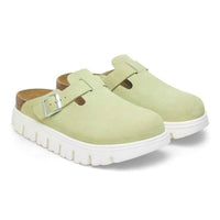 Birkenstock - Women's Boston Chunky Clog - Narrow - clogs - green - mules