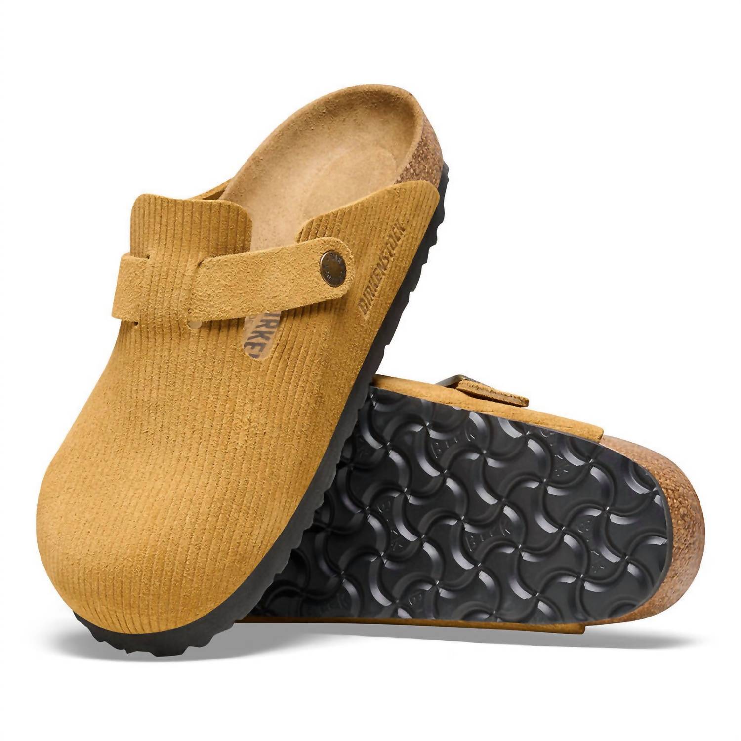 Birkenstock - Women's Boston Cord Clog - brown - clogs - mules