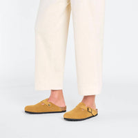 Birkenstock - Women's Boston Cord Clog - brown - clogs - mules