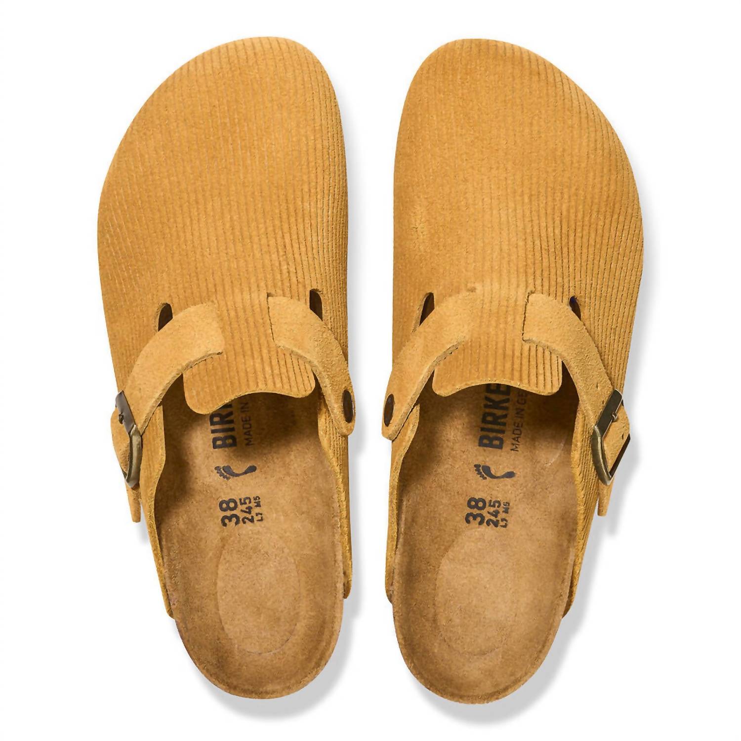 Birkenstock - Women's Boston Cord Clog - brown - clogs - mules