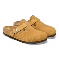 Birkenstock - Women's Boston Cord Clog - brown - clogs - mules