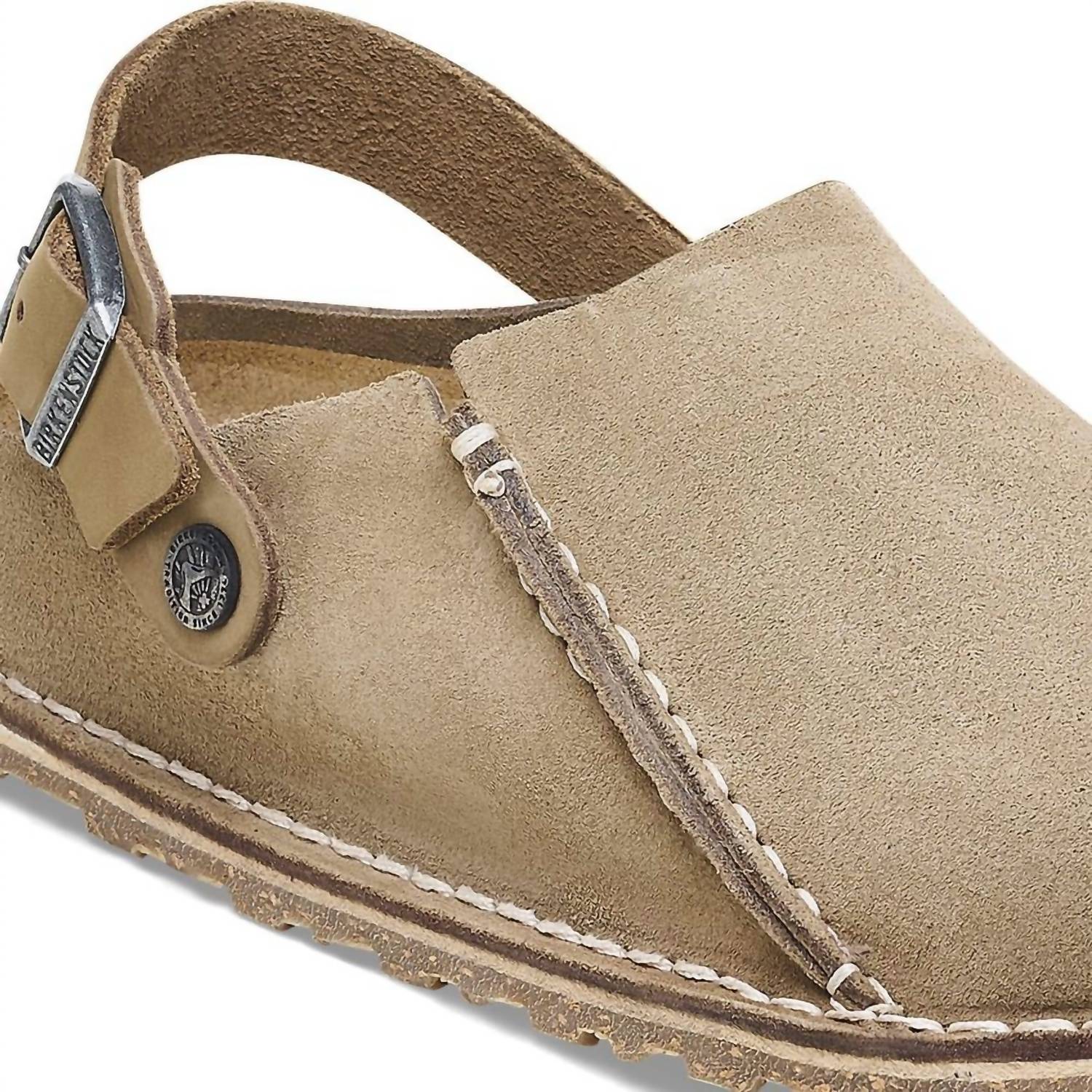 Birkenstock - Women's Lutry Premium Suede Clogs - clogs - grey - mules