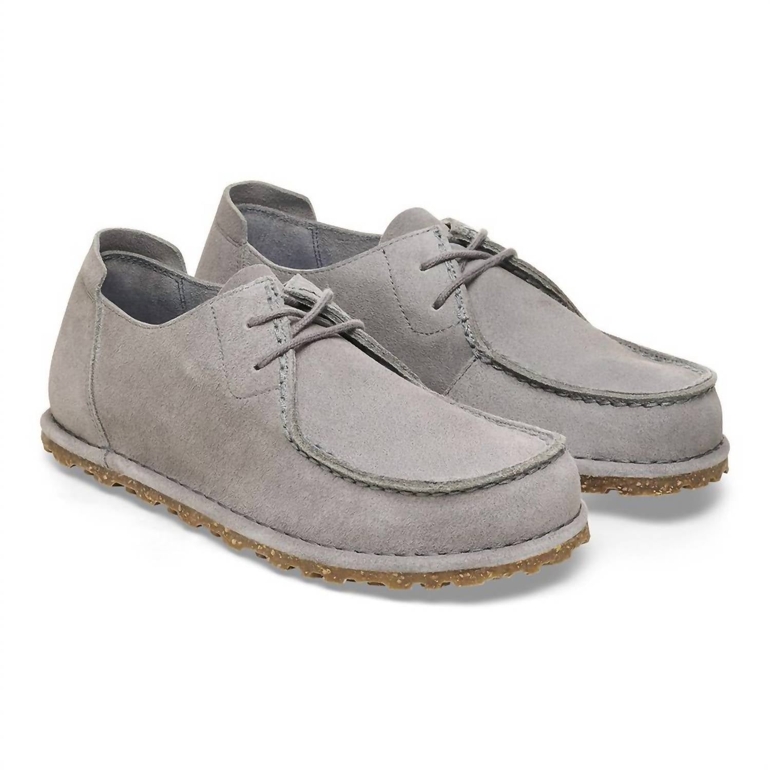 Birkenstock - Women's Utti Lace Shoes - grey - moccasins - shoes