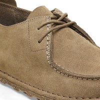 Birkenstock - Women's Utti Lace Suede Leather Shoes - brown - moccasins - shoes