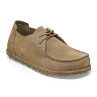 Birkenstock - Women's Utti Lace Suede Leather Shoes - brown - moccasins - shoes