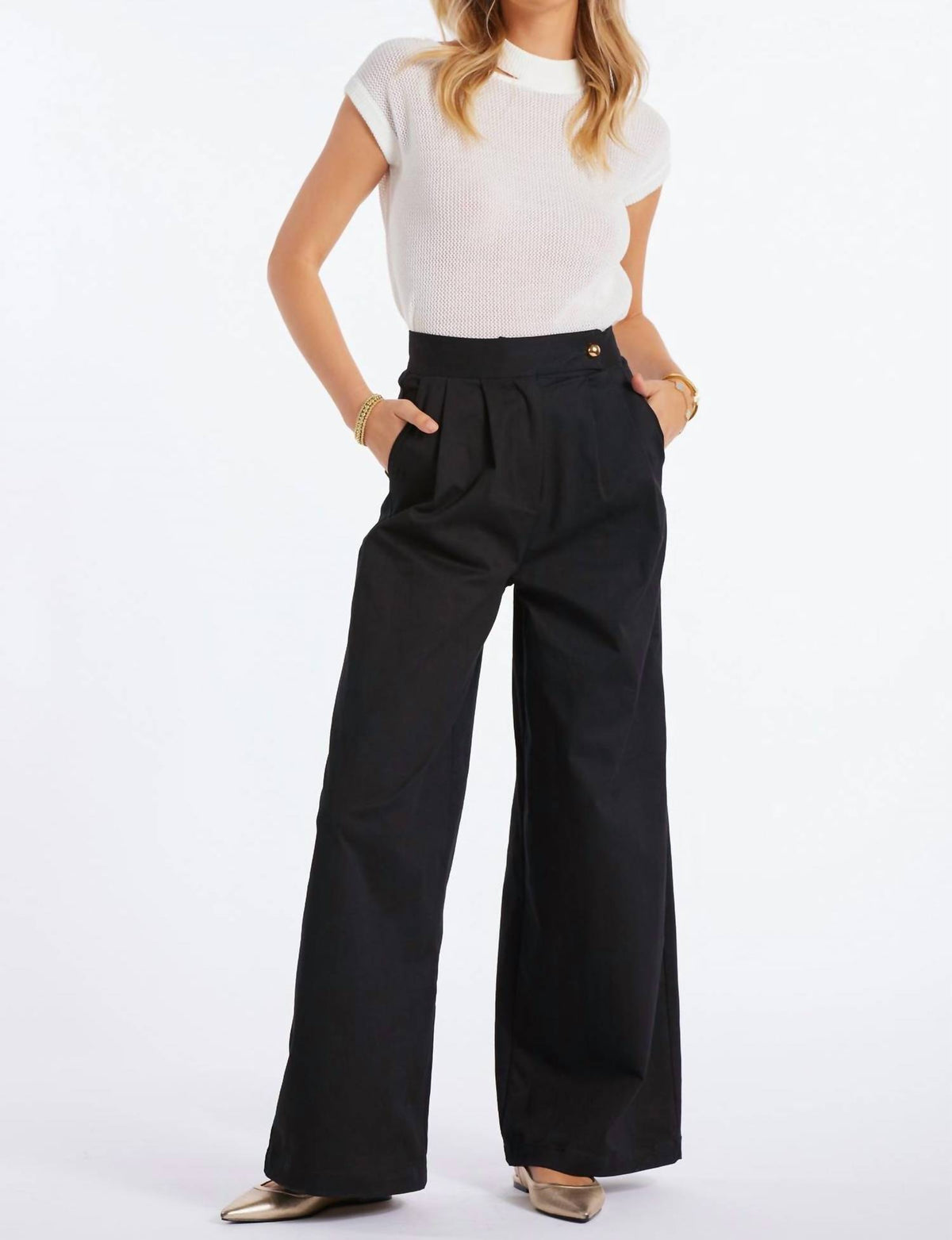 Bishop + Young - Alessandro Wide Leg Pant