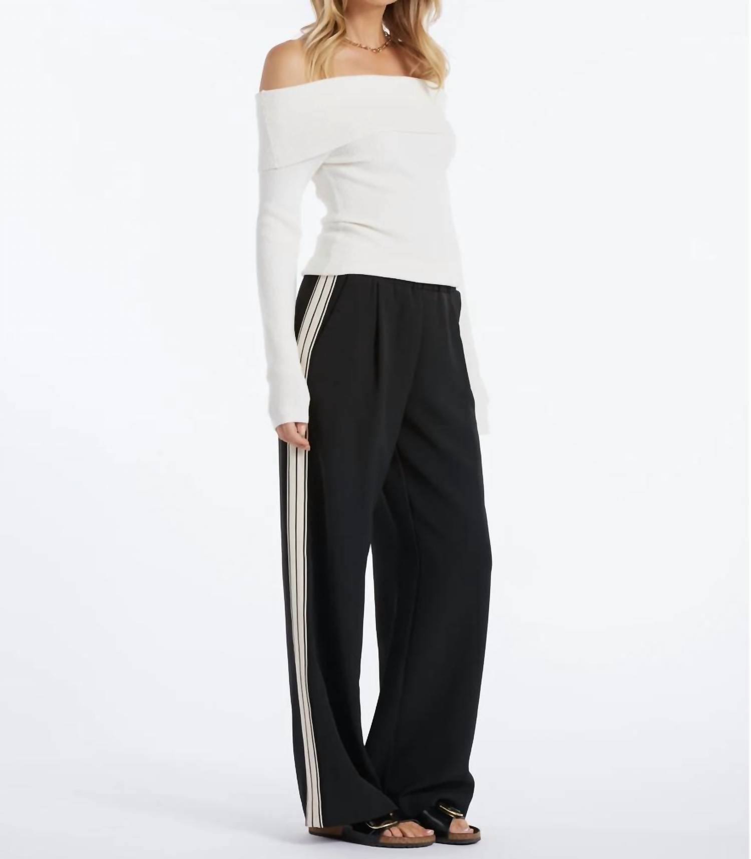 Bishop + Young - Ford Pull - on Pant - black - clothing - pants