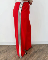 Bishop + Young - Jules Pull On Striped Pant - clothing - pants - red