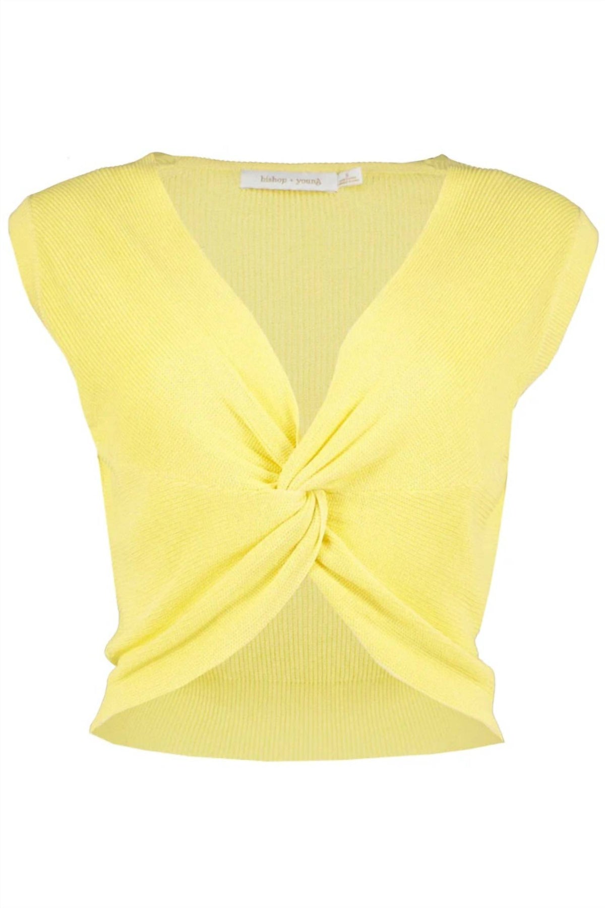 Bishop + Young - Lagos Twist Front Sweater