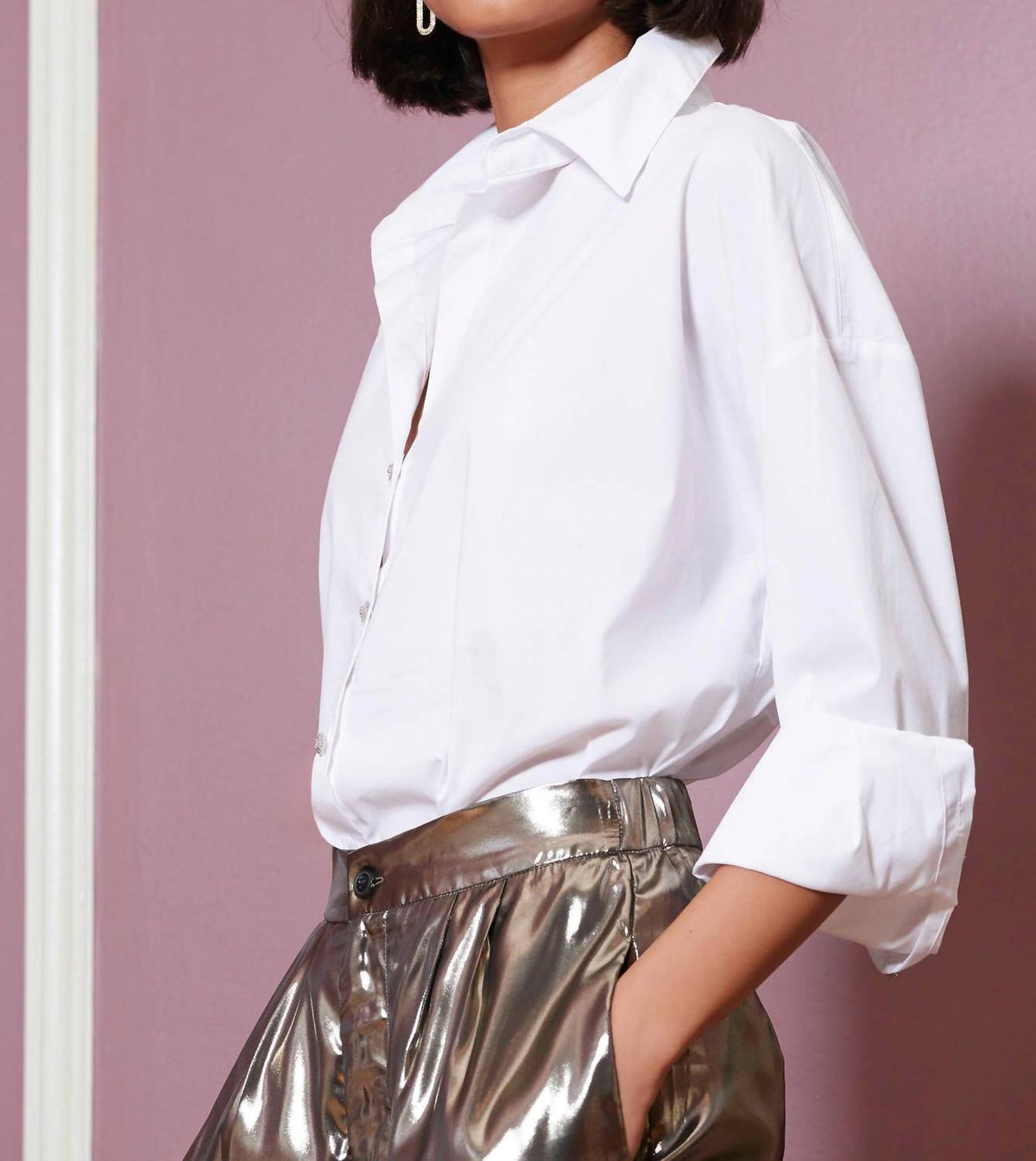 Bishop + Young - Leigh Poplin Shirt Top