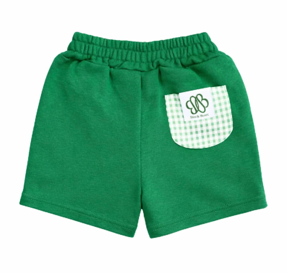 Bits & Bows - Boy's Gingham Pocket Shorts