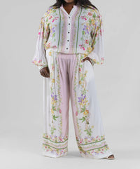 -Bl^Nk- - Novah Wide Leg Pants - Plus