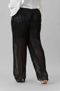 -Bl^Nk- - Peloni Wideleg Pants - Plus