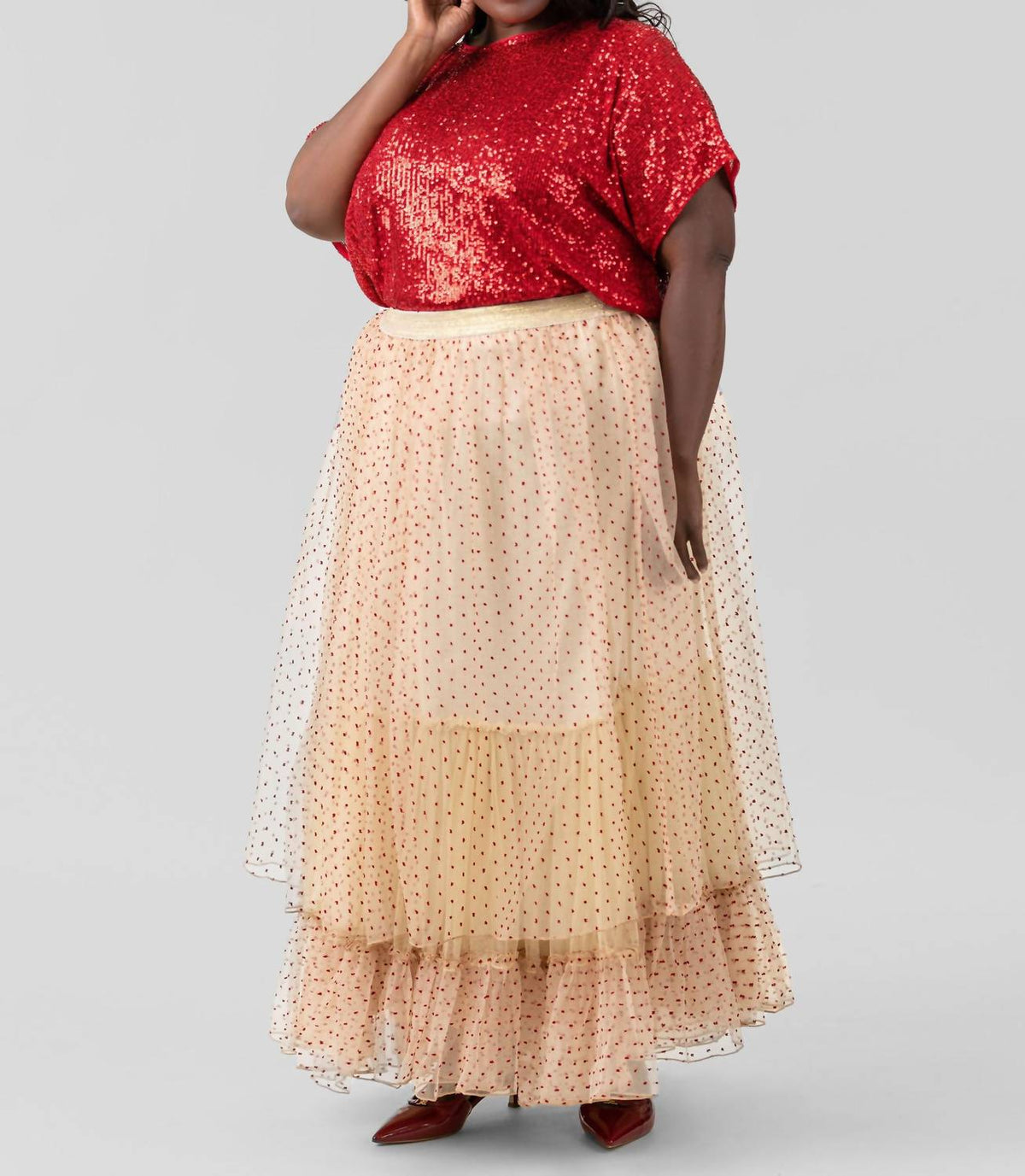 -Bl^Nk- - Tilly Maxi Skirt - Plus