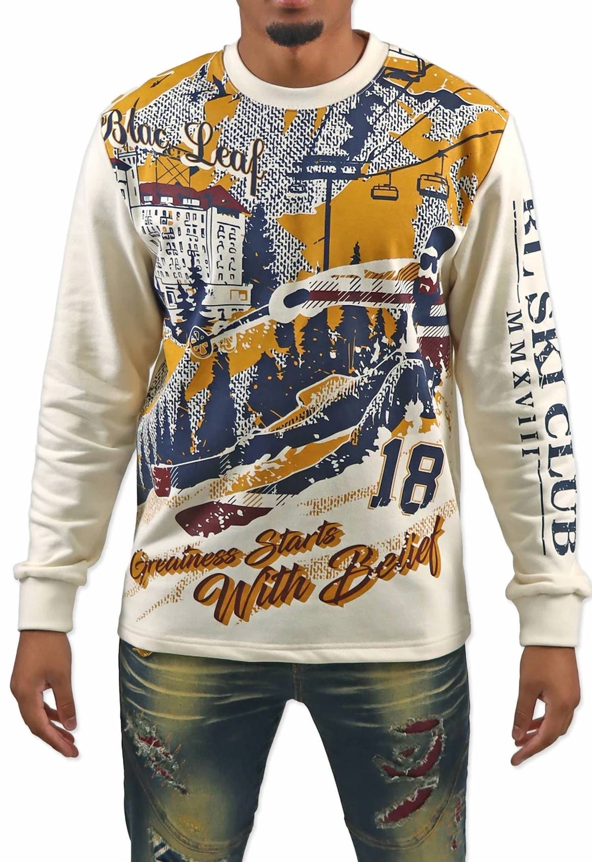 Blac Leaf - Elite Crewneck Top