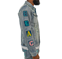 Blac Leaf - Growth Patchwork Denim Jacket