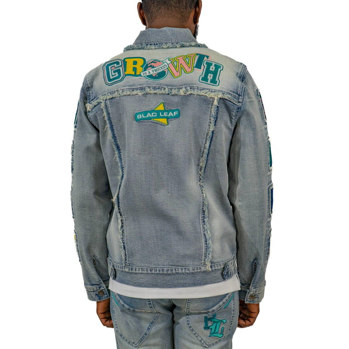 Blac Leaf - Growth Patchwork Denim Jacket