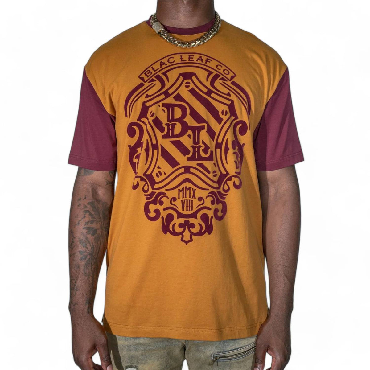 Blac Leaf - Velvet Crest Tee