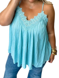 Blakeley - Flowy Leni Lace Tank Top