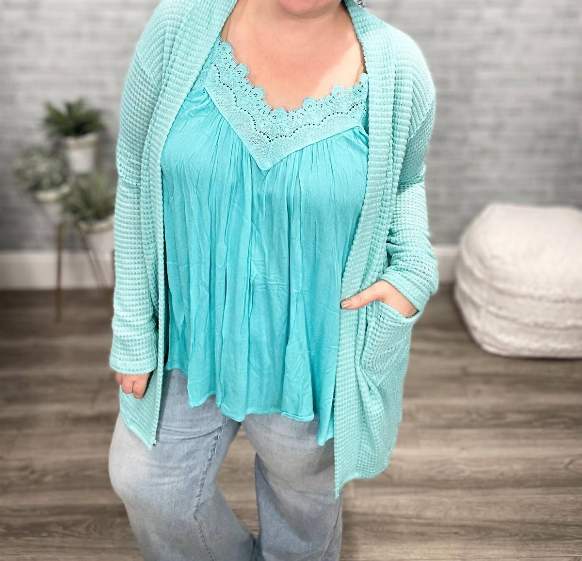 Blakeley - Flowy Leni Lace Tank Top