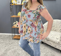Blakeley - Sloane Floral Top